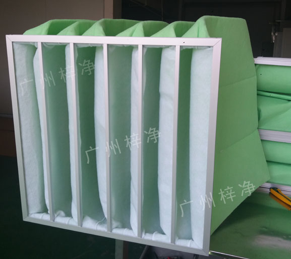 過濾棉袋式初效過濾器具有風(fēng)量大、阻力低、容塵量大特點(diǎn)。